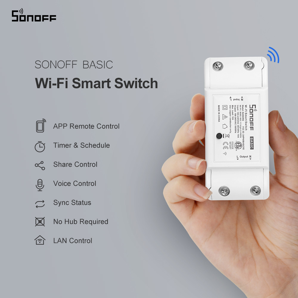 Itead SONOFF Basic R2 Mini DIY - Sonoff recension och pris