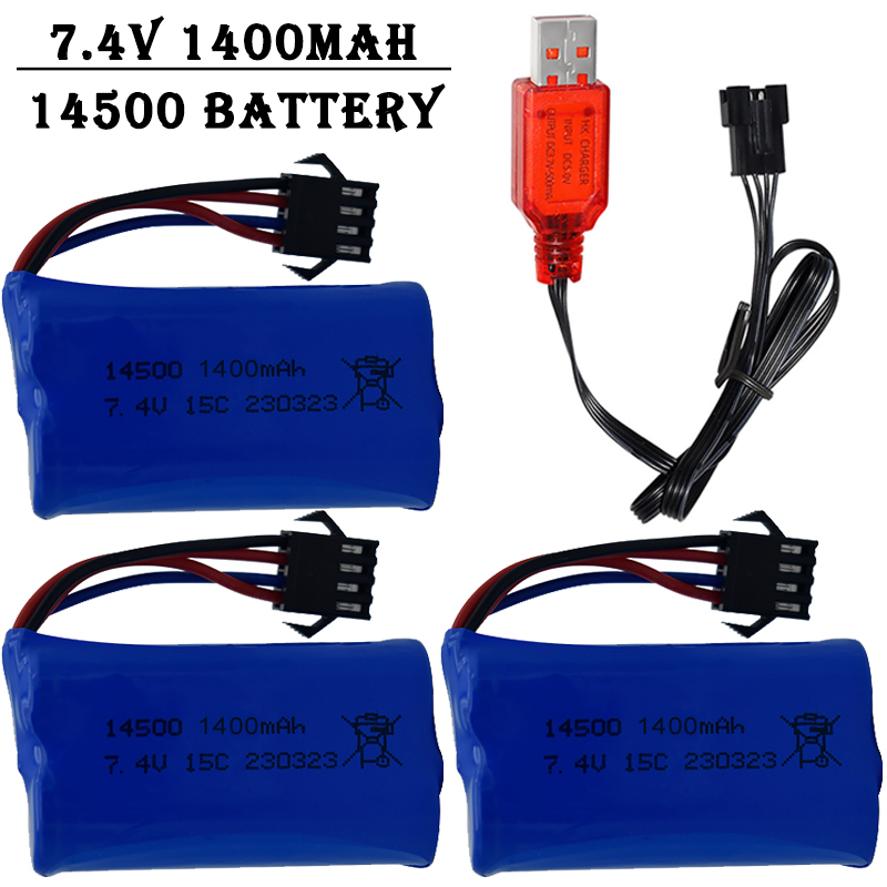 7.4V 1400mAh 14500 Lithium-Ion - Shelly Plug recension och pris