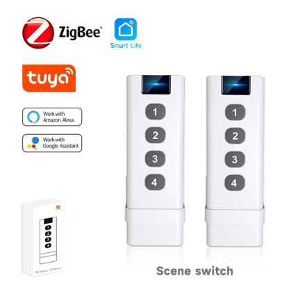 Tuya Smart Home ZigBee Remote  - Tuya 4 Channel recension och pris