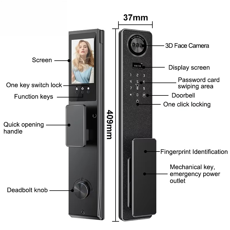 Tuya WiFi Smart Door Lock, Hom - Tuya Smart recension och pris