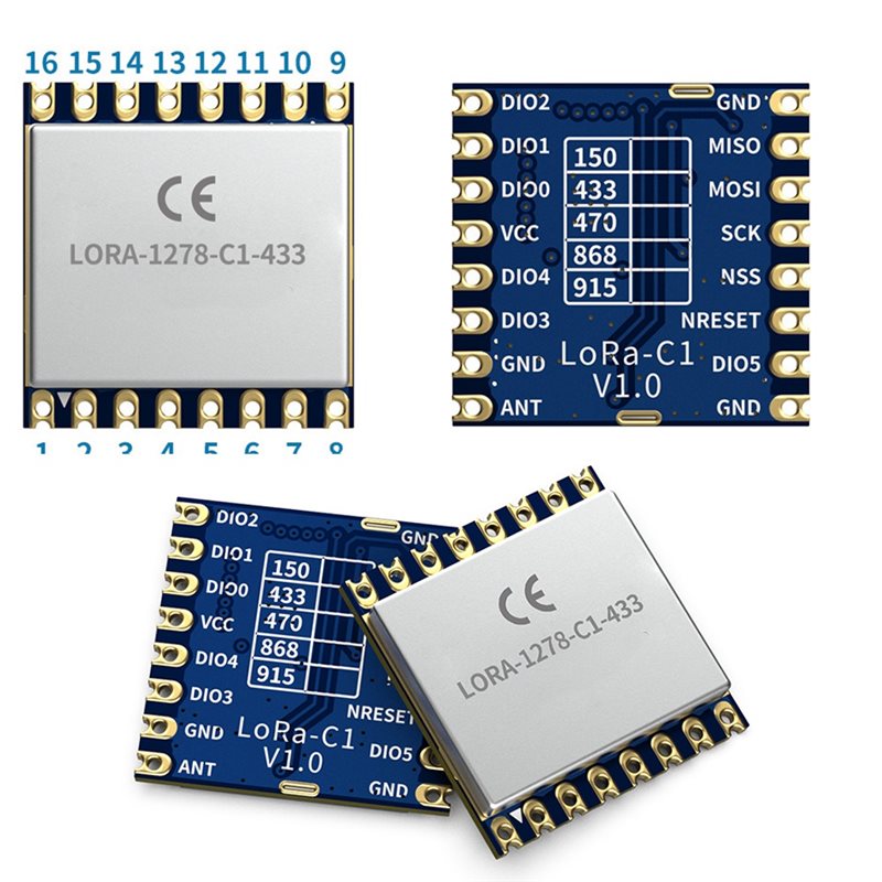 Lora1278-C1 433Mhz Wireless RF - Smart Home Module Iot recension och pris