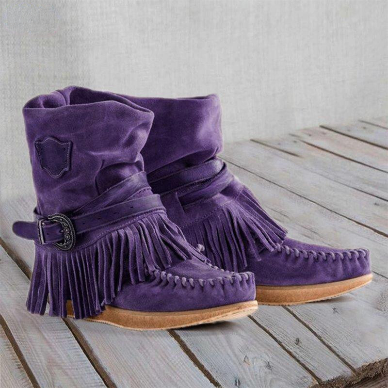 Retro Tassel Women's Boots Sid - Tasmota recension och pris