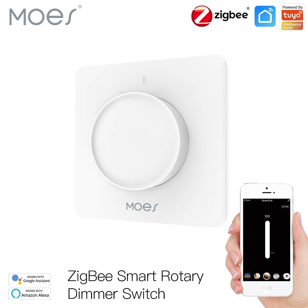 MOES Tuya Zigbee Smart Rotary  - Smart Relay Tuya recension och pris