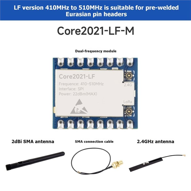 AA60 Core2021-LF LoRa Dual Ban - Smart Home Module Iot recension och pris