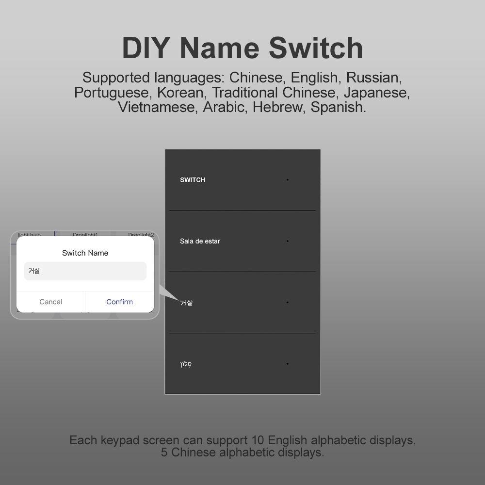 MANHOT Smart Wifi DIY Name Swi - Smart Relay Tuya recension och pris