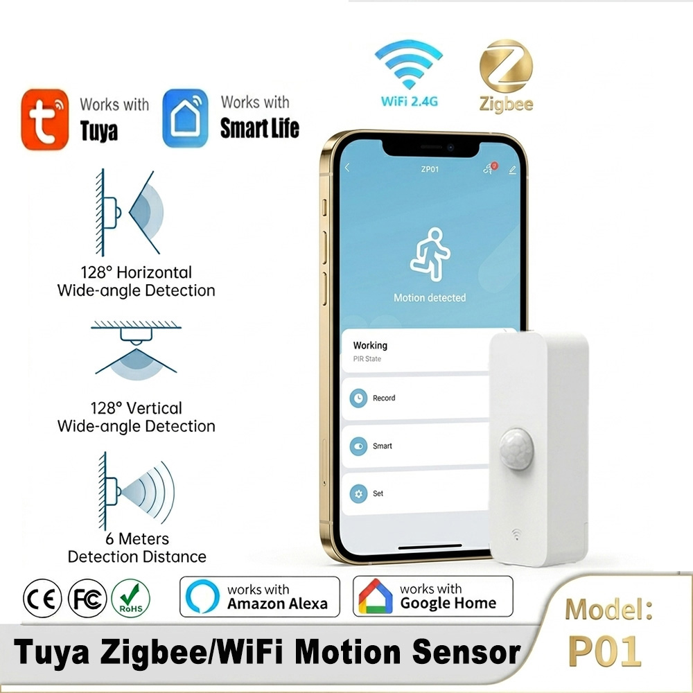 Smart PIR Motion Sensor WiFi Z - Home Assistant Tuya recension och pris