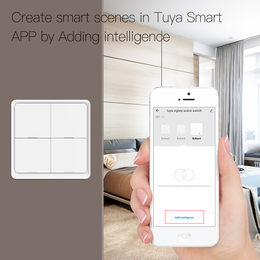 MOES 4 Gang Tuya ZigBee Wirele - Sonoff Basic recension och pris