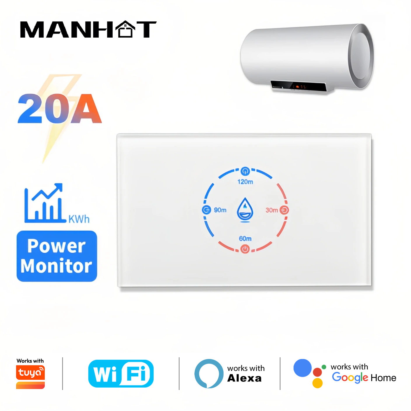 Smart WiFi Boiler Switch with  - Sonoff Basic recension och pris