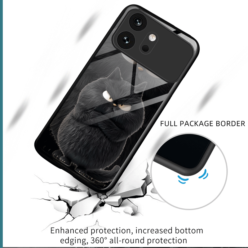 Hard Tempered Glass Case For H - Shelly recension och pris