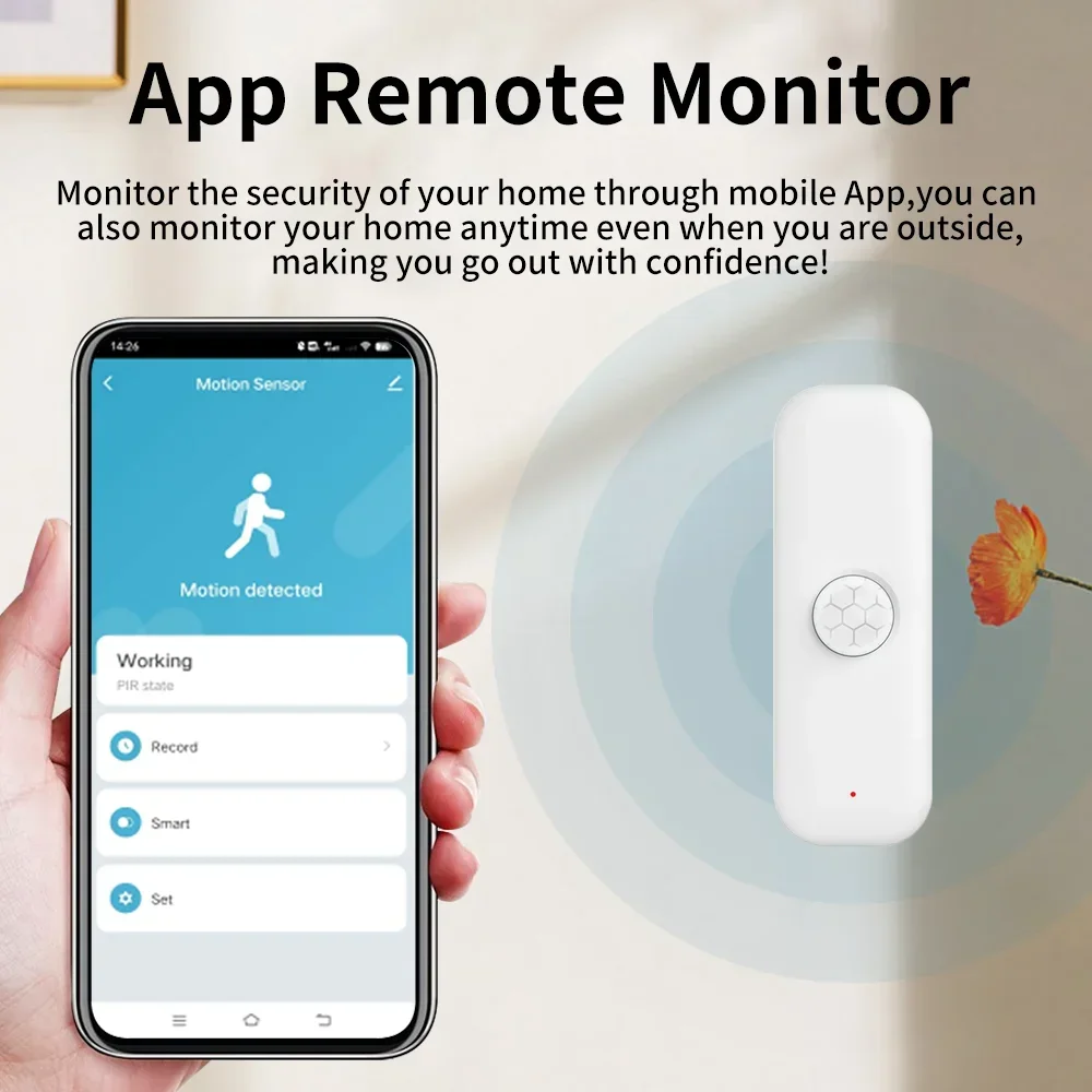 Tuya WiFI Motion Sensor PIR Sm - Home Assistant Tuya recension och pris