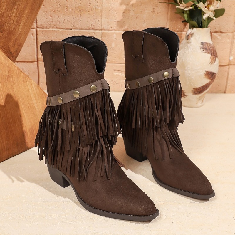 Vintage Tassel Trousers Bootie - Tasmota recension och pris